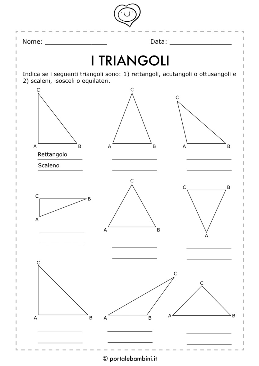 Schede Didattiche Geometria Scuola Primaria 
