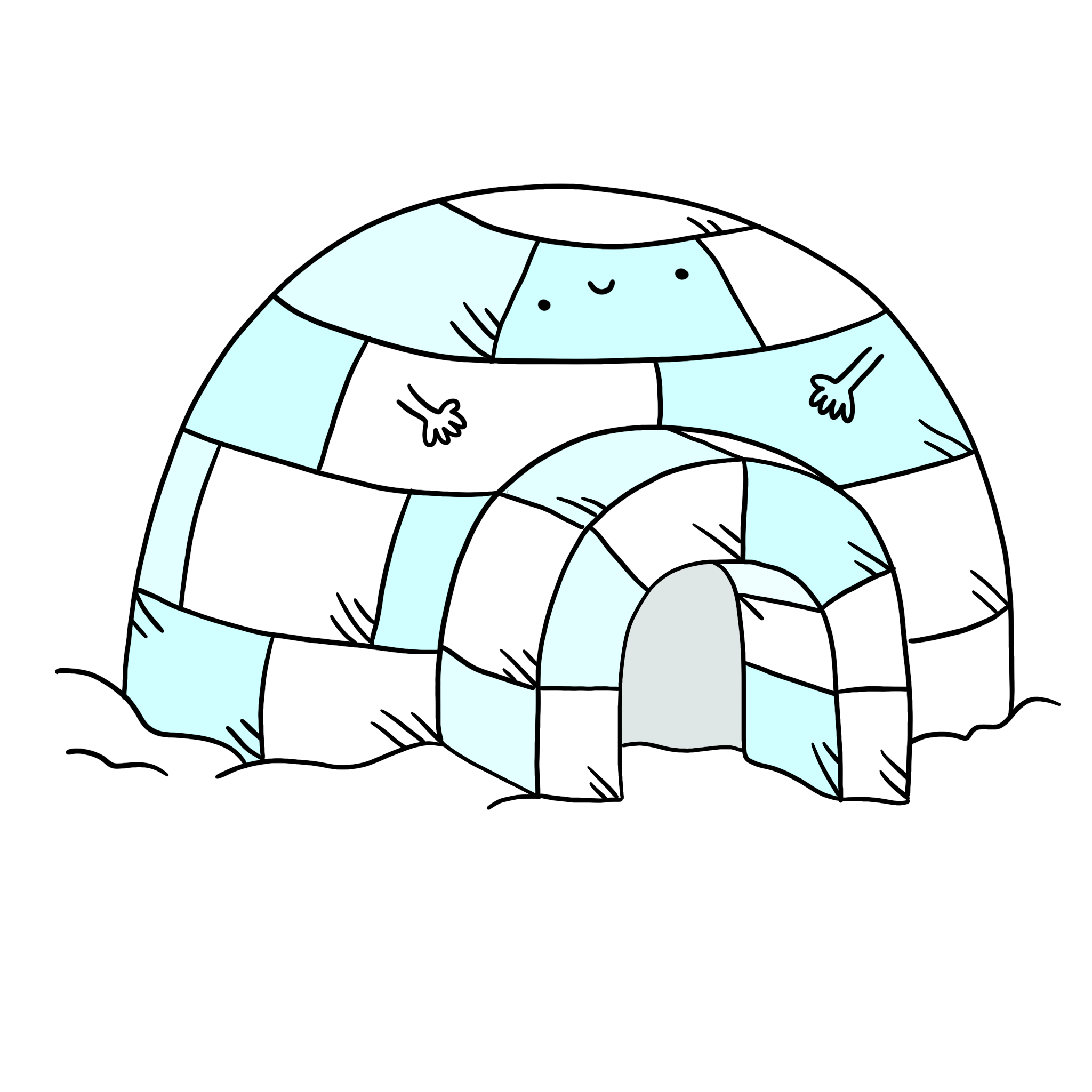immagine disegno illustrazione igloo