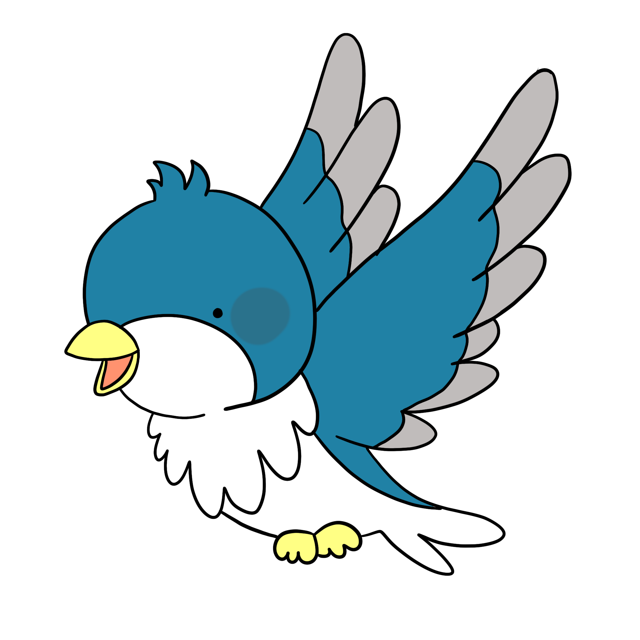 immagine disegno illustrazione uccello