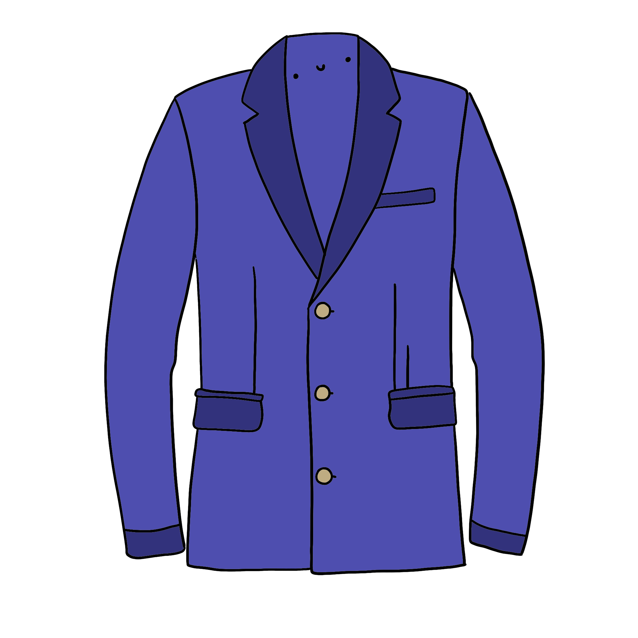 disegni illustrazioni giacca completo abito elegante