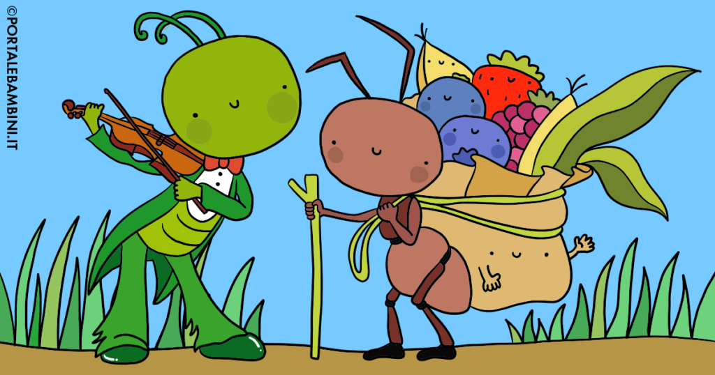 la cicala e la formica