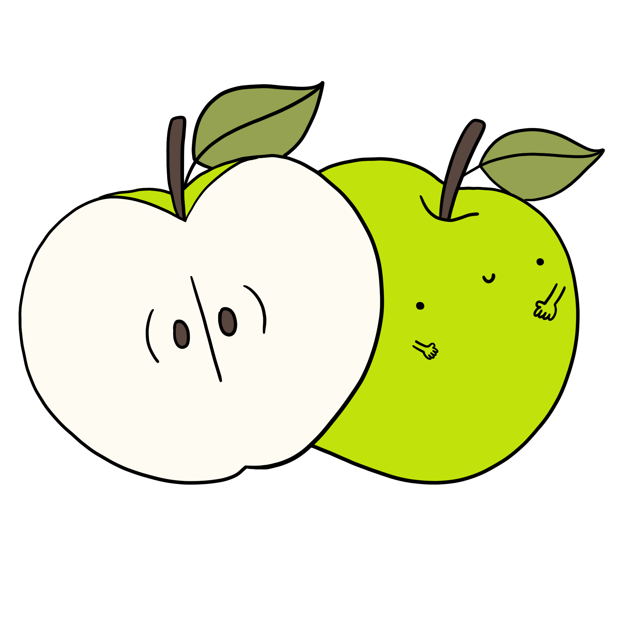 immagini disegni illustrazioni mela