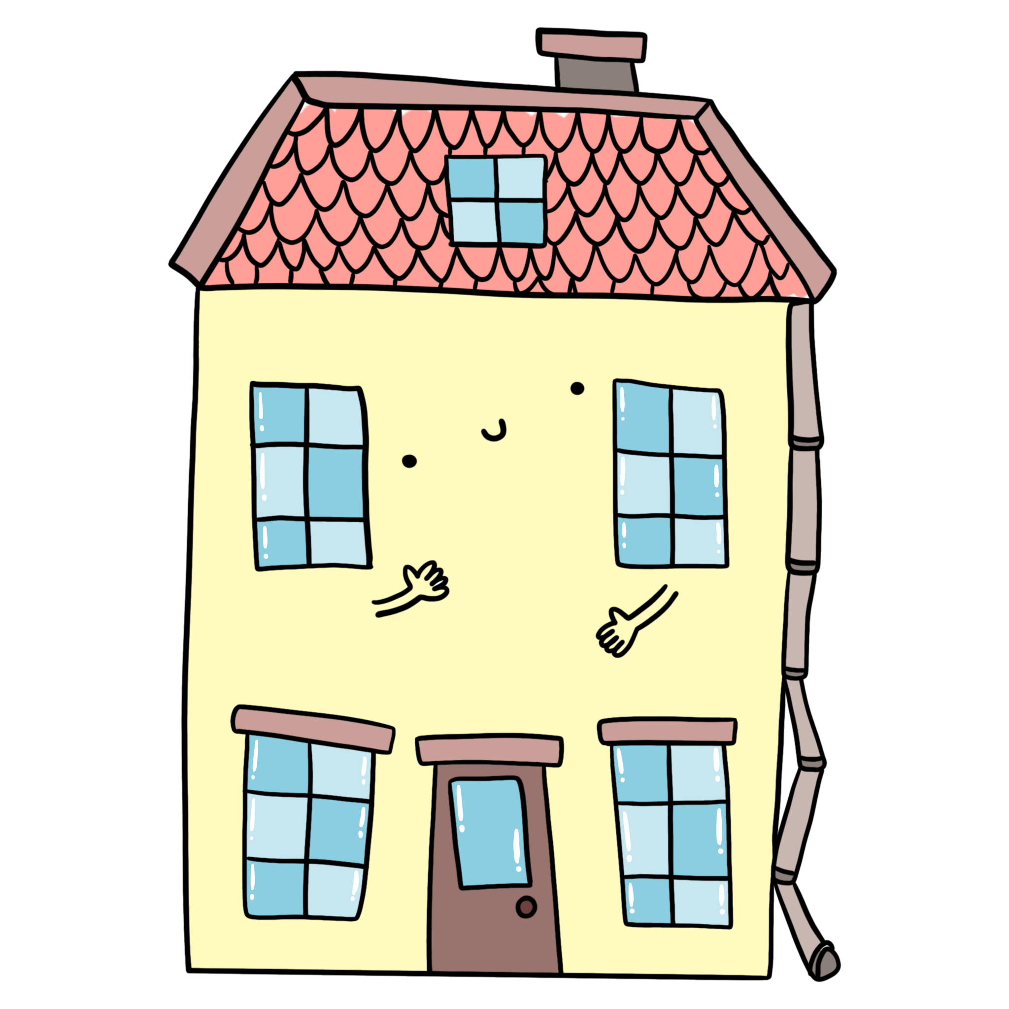 immagine casa disegno casa illustrazione a colori casa
