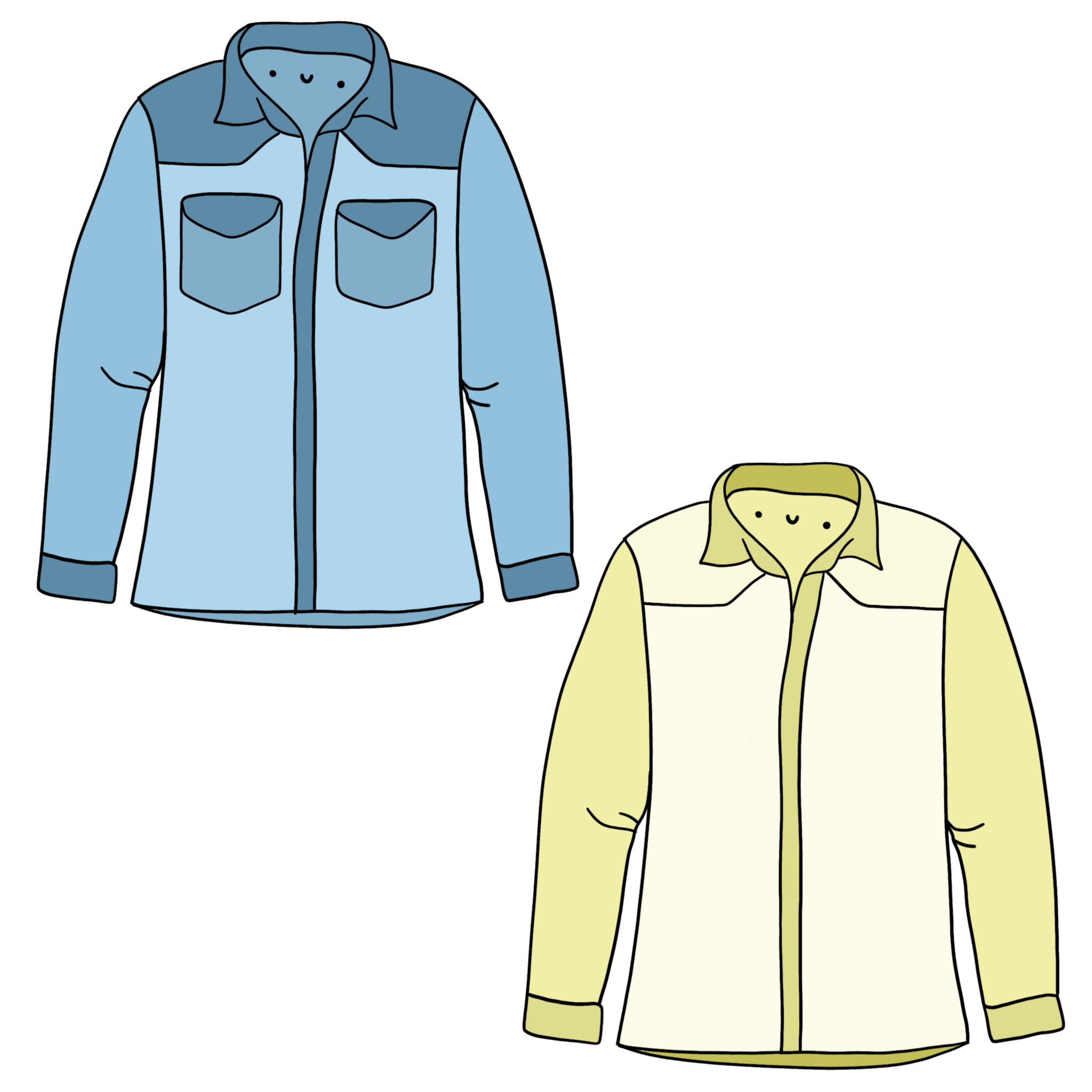 immagine giacche disegno giacche illustrazione a colori giacche