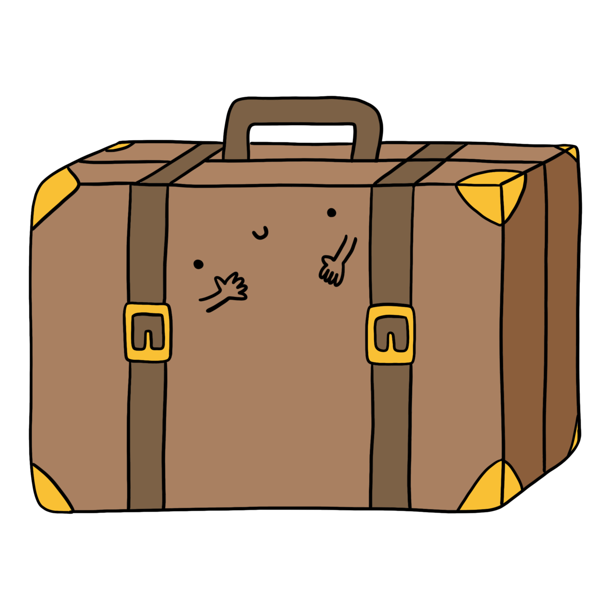 immagine valigia disegno valigia illustrazione a colori valigia