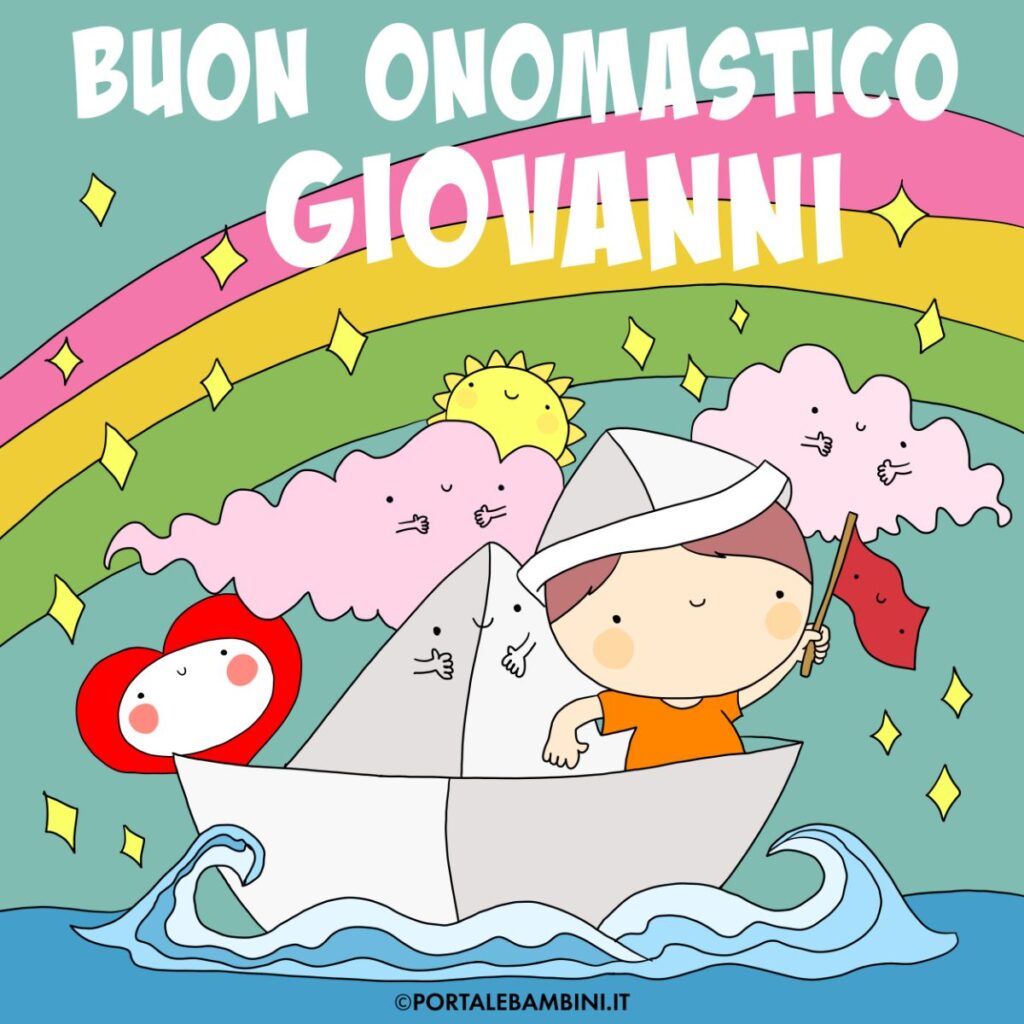 Auguri buon onomastico Giovanni