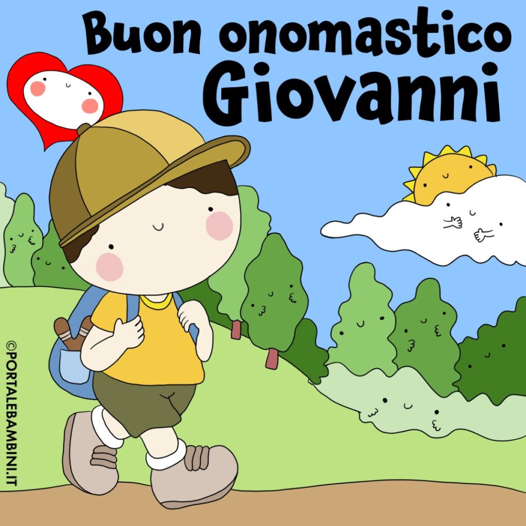 Auguri buon onomastico Giovanni