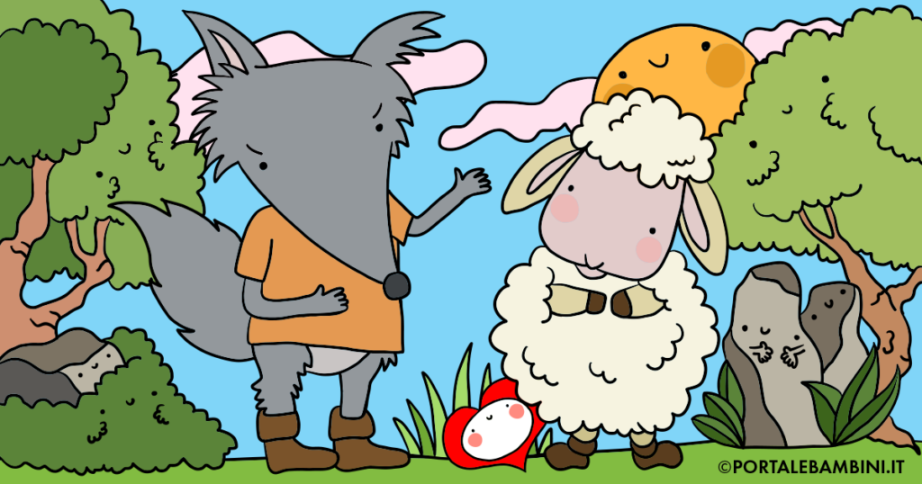 il lupo e l'agnello favola di esopo