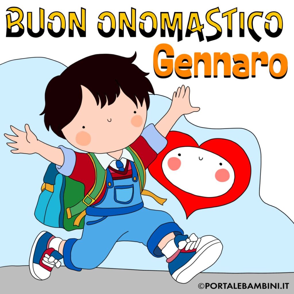 Auguri buon onomastico Gennaro
