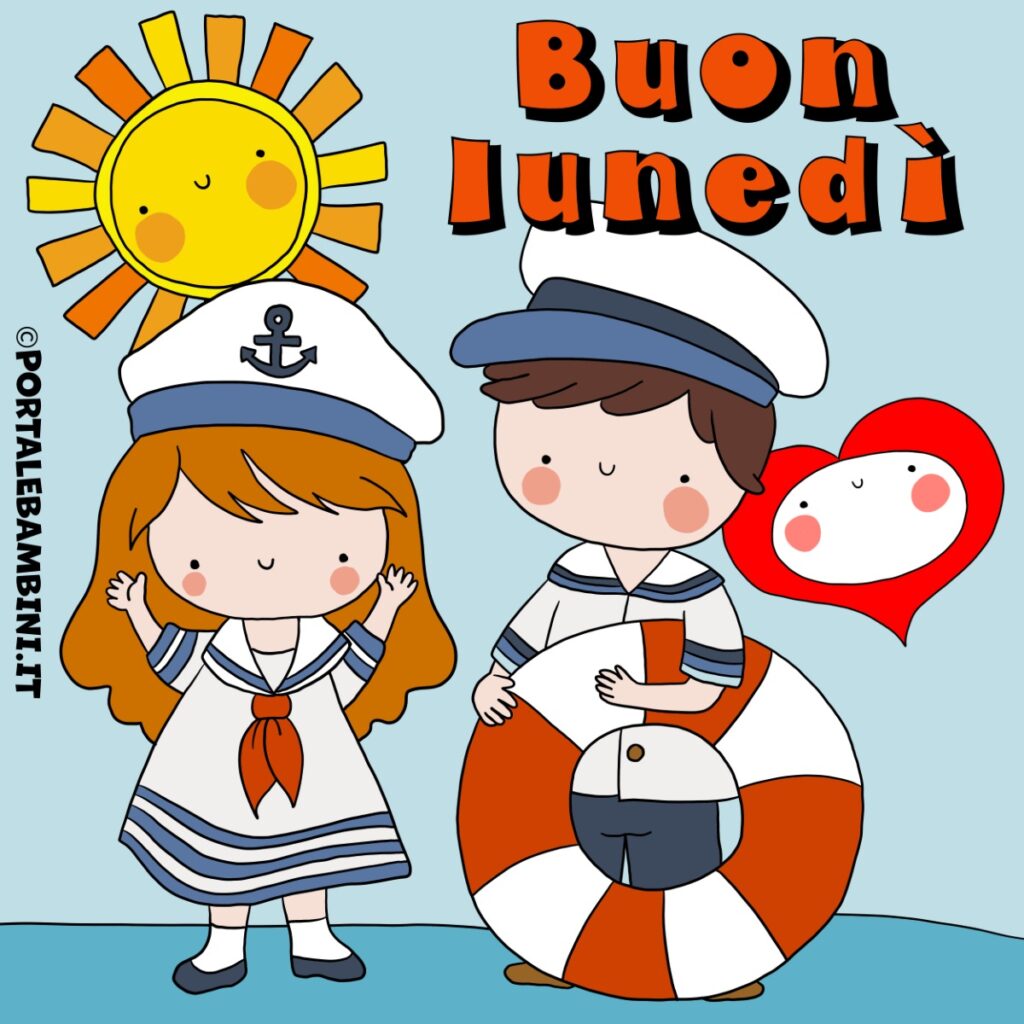Buongiorno buon lunedì estate