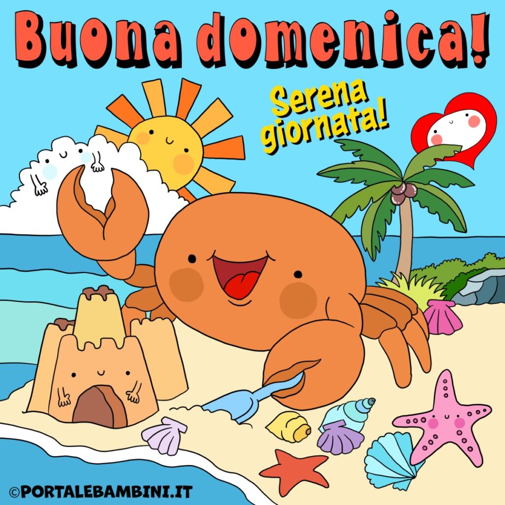 Buongiorno buona domenica estate