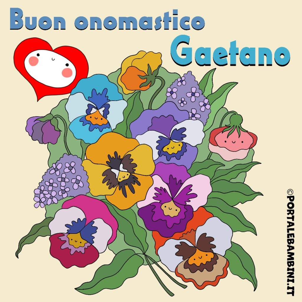 Auguri di buon onomastico Gaetano