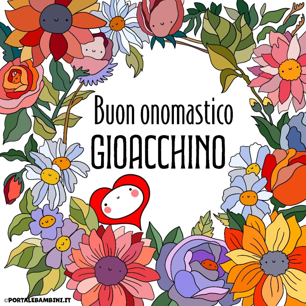 Auguri di buon onomastico Gioacchino