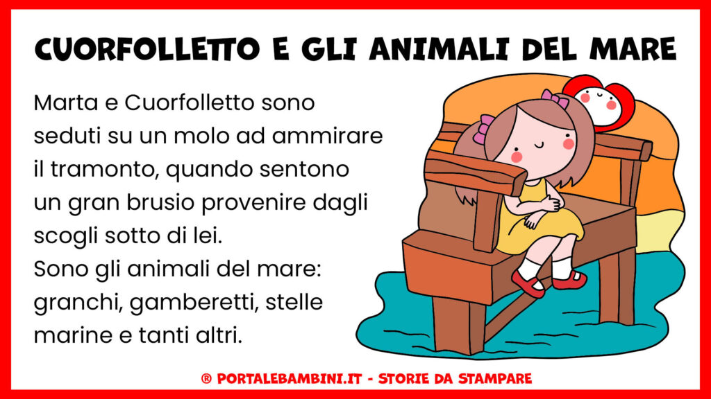 Storie per bambini da leggere e stampare