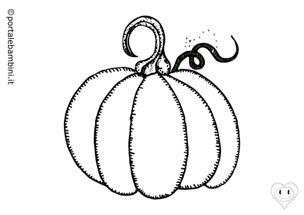 Semplici Disegni Di Zucca Per Bambini Zucche Di Halloween Da Colorare 