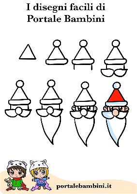 Disegni Facili Da Disegnare Di Natale.Disegni Di Natale Da Colorare Portalebambini It