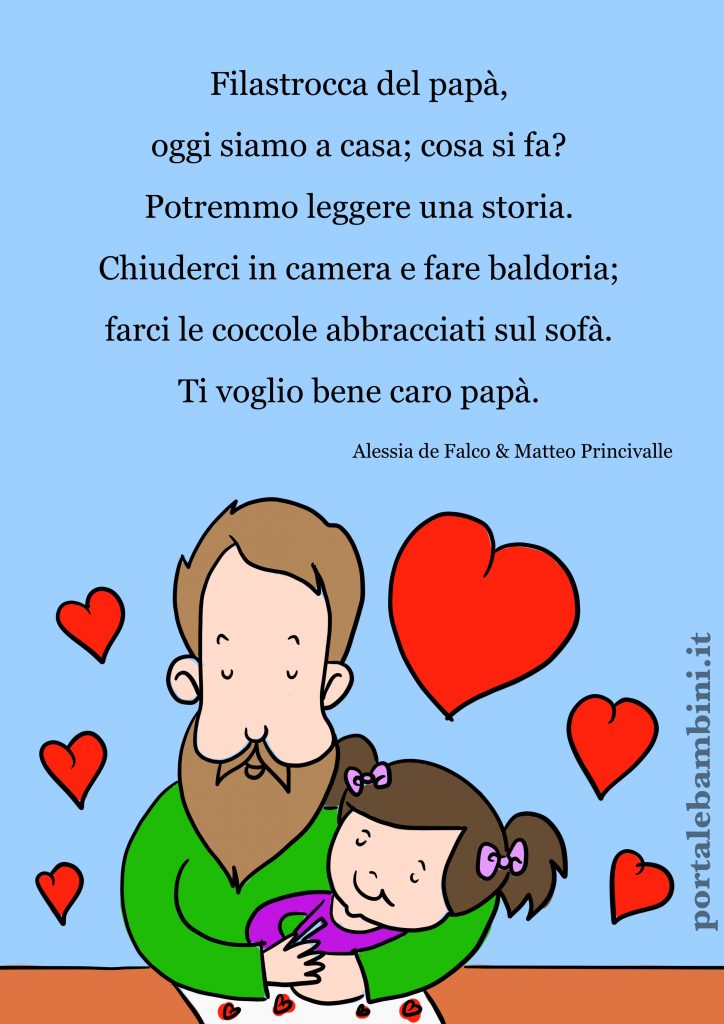 Filastrocca del papà portalebambini.it Filastrocca del papà portalebambini.it