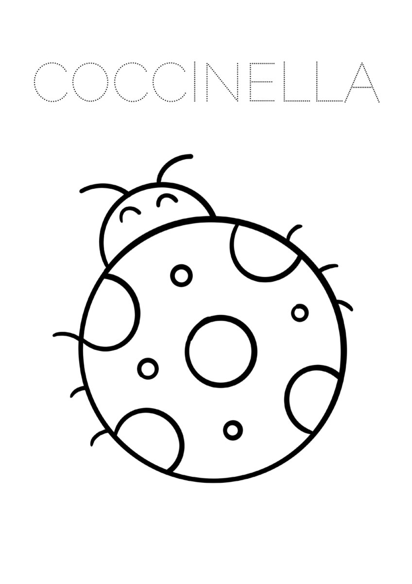 Coccinelle da Colorare (stampa gratis) portalebambini.it Coccinelle da Colorare (stampa gratis) portalebambini.it