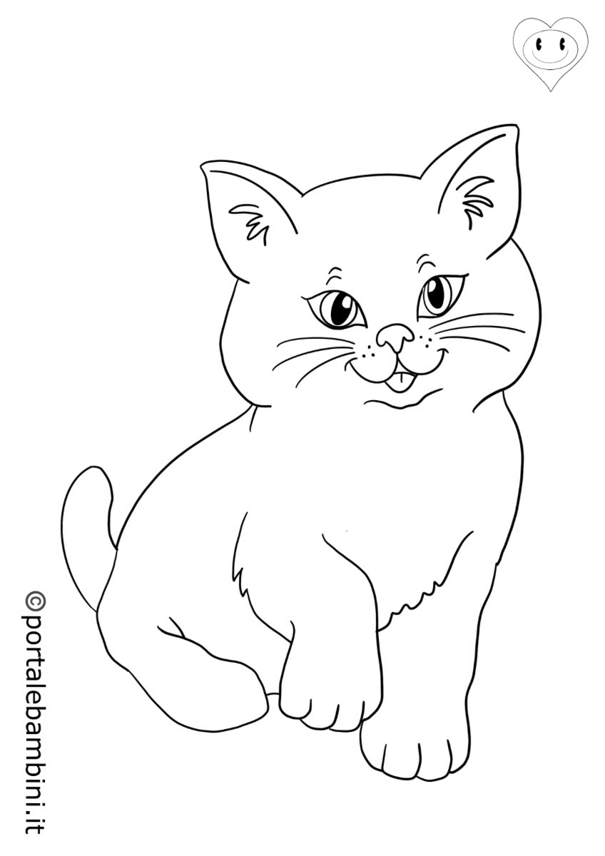 Gatti Da Colorare Stampa Gratis Gatti Da Colorare Stampa Gratis