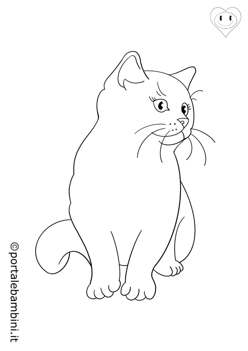 Gatti Da Colorare Stampa Gratis Gatti Da Colorare Stampa Gratis