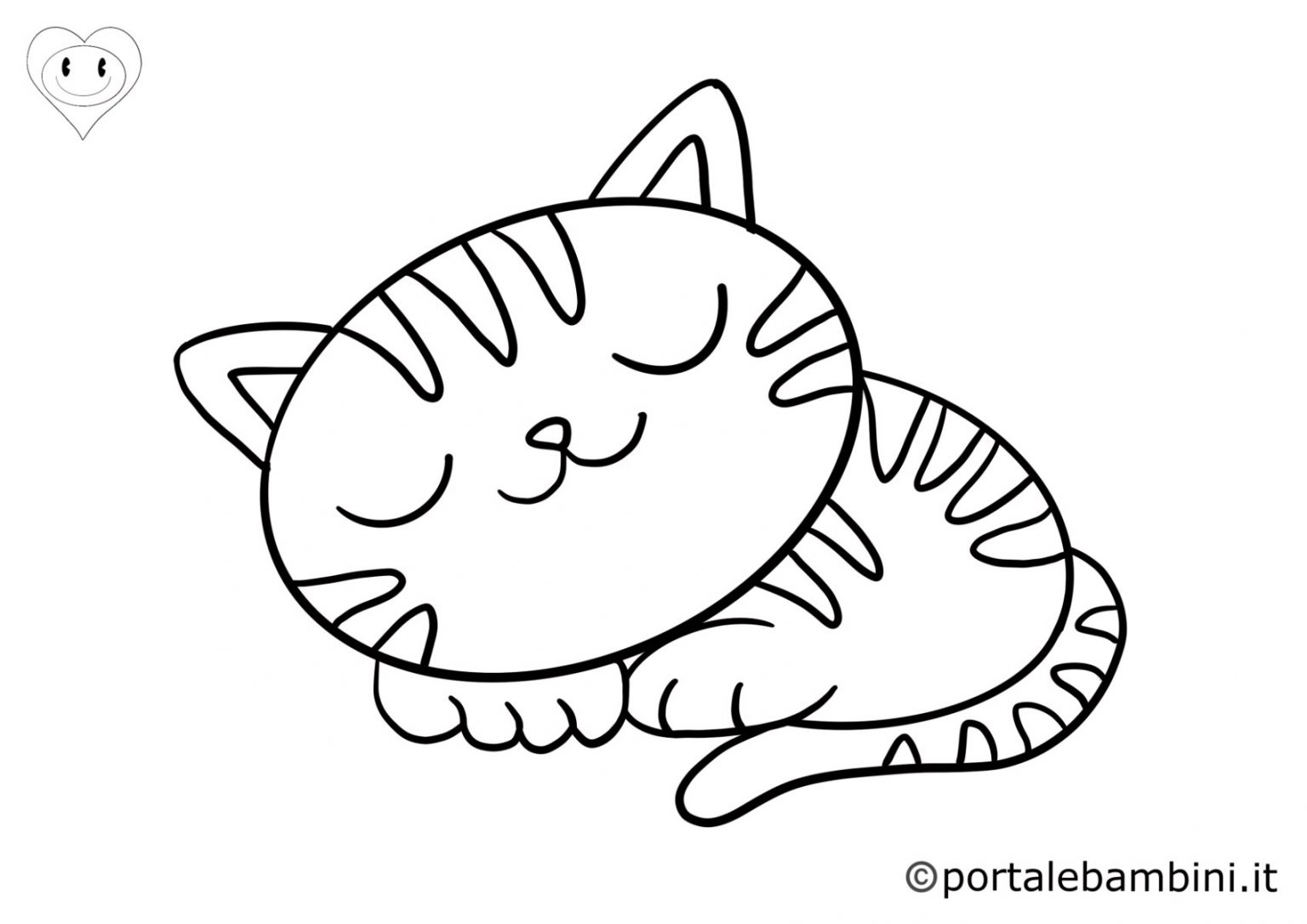 Gatti Da Colorare Stampa Gratis 