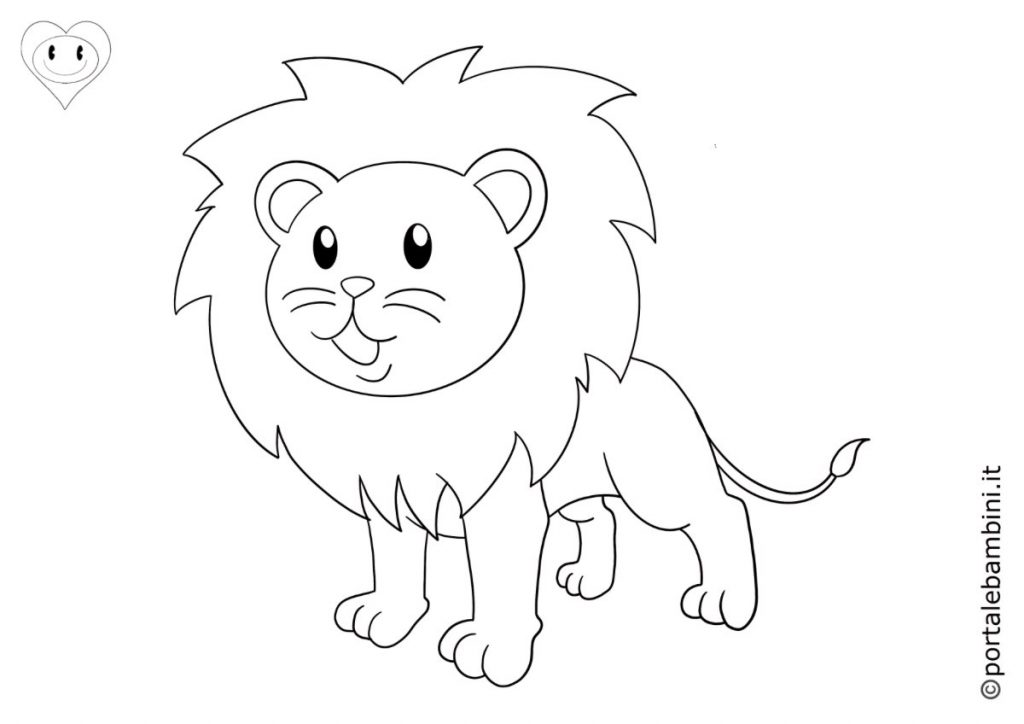 leoni da colorare 2