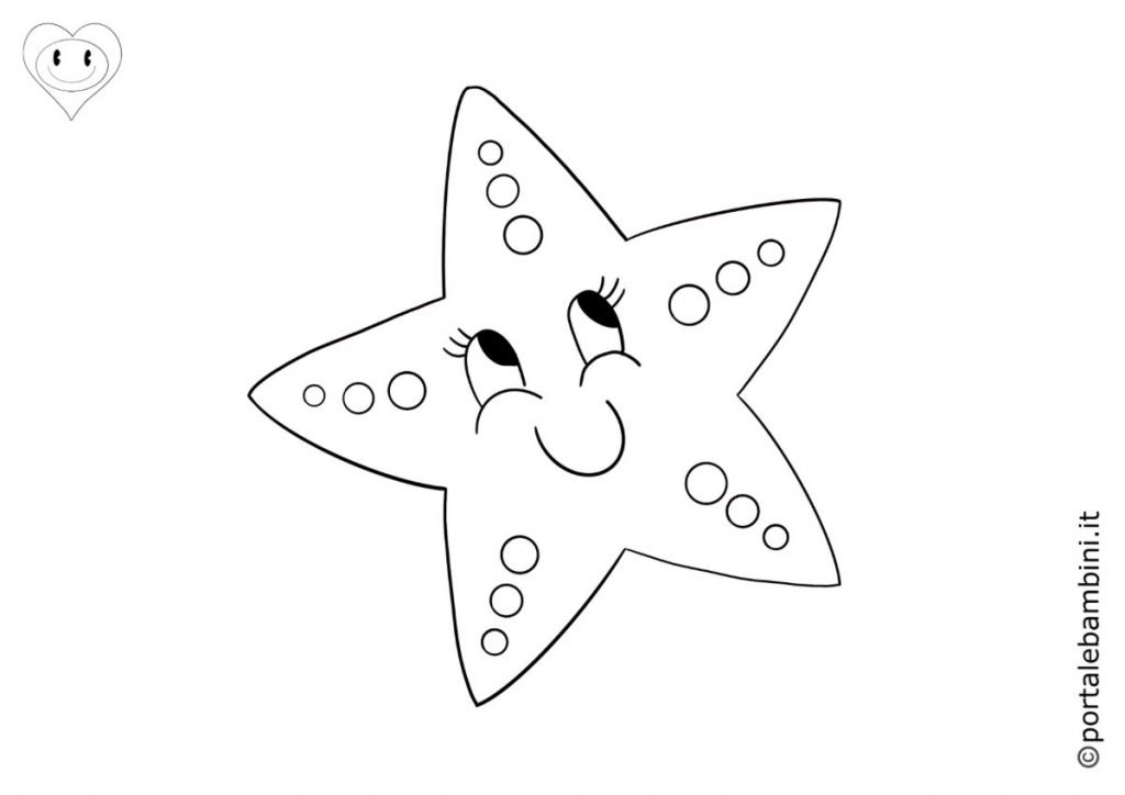 stelle marine da colorare 2