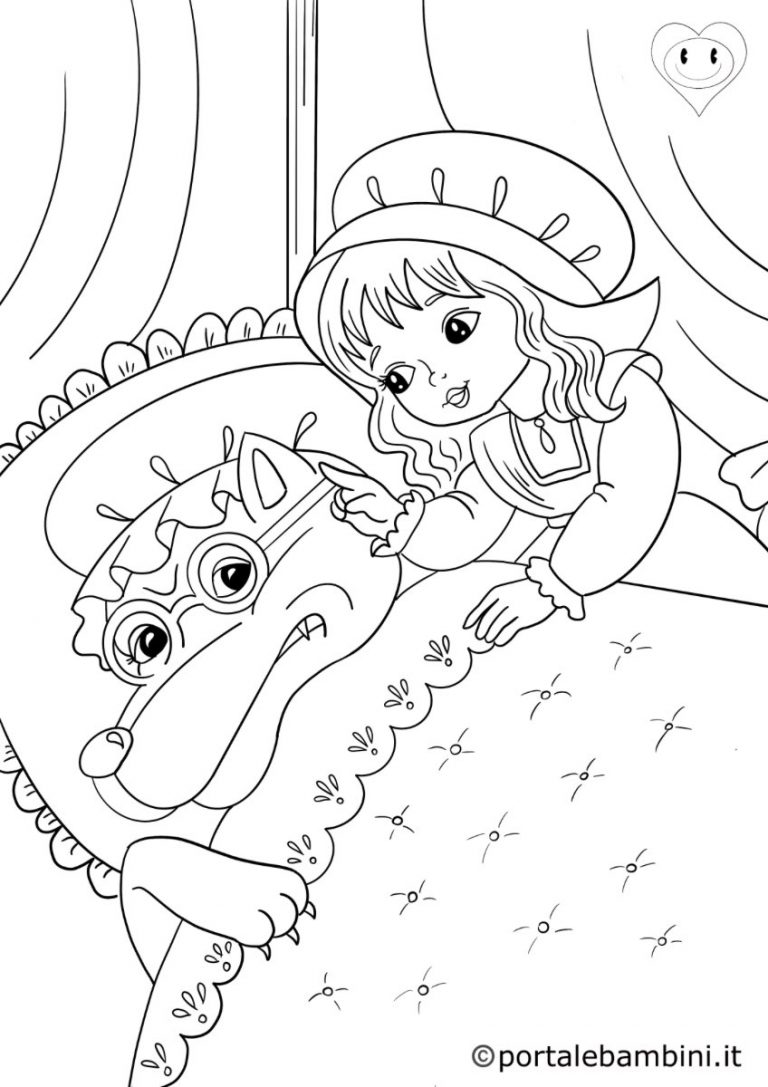 Cappuccetto Rosso Da Colorare stampa Gratis Portalebambini it cappuccetto-rosso-da-colorare-stampa-gratis-portalebambini-it