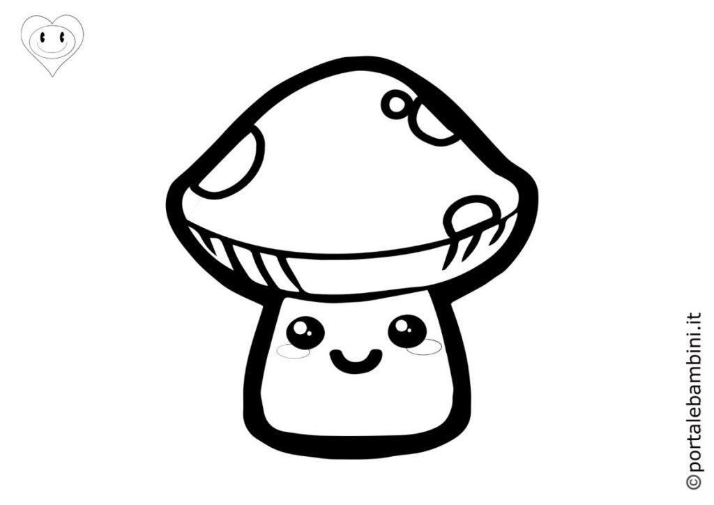 Disegni Funghi Da Colorare Stampa Gratis