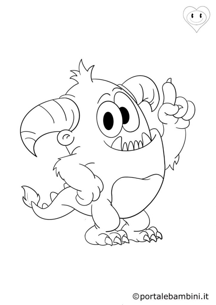 Disegni Mostri Da Colorare Stampa Gratis Disegni Mostri Da Colorare Stampa Gratis