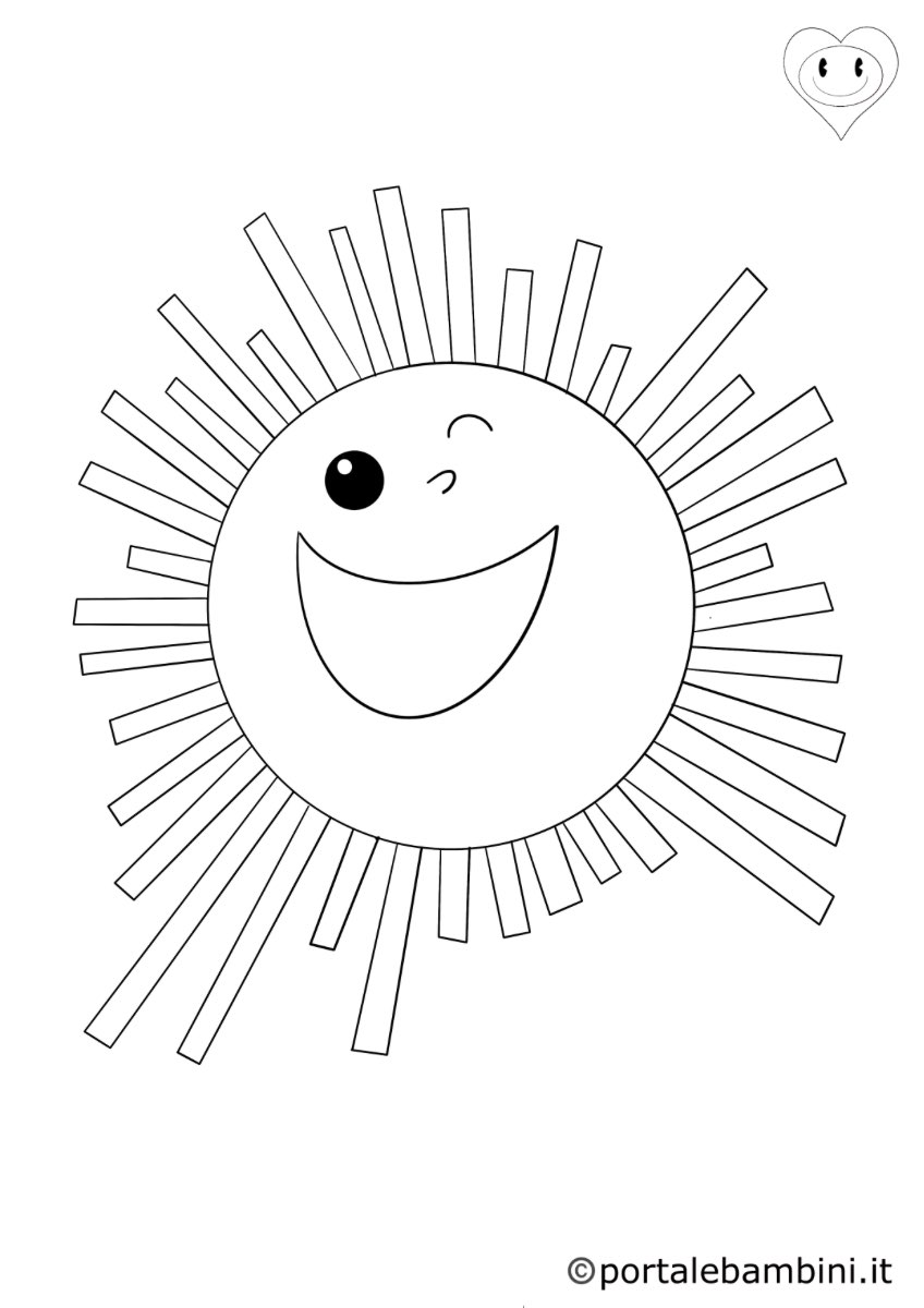 Disegni Sole Da Colorare Stampa Gratis Disegni Sole Da Colorare Stampa Gratis