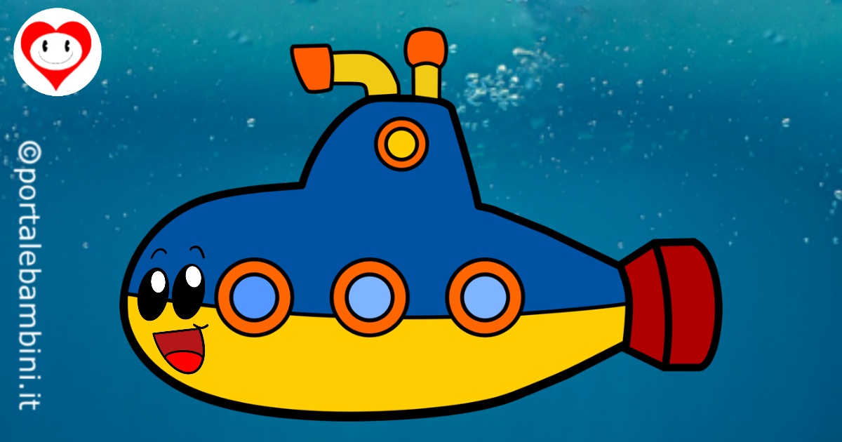 sottomarini da colorare