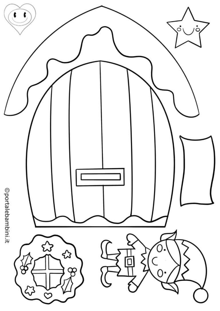 Porta Elfo Natale Kit Porta Degli Elfi Natale Accessori