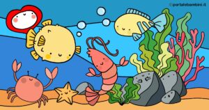 animali del mare da colorare