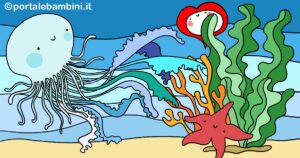 meduse da colorare