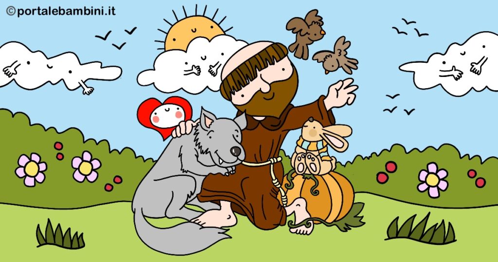 San Francesco E Il Lupo