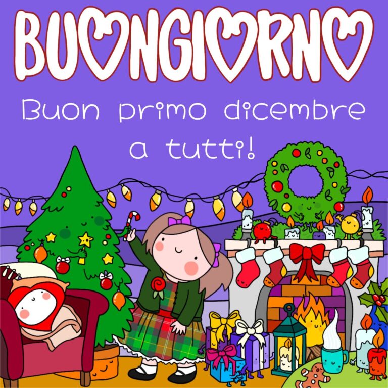 Buongiorno Dicembre. Benvenuto Dicembre | portalebambini.it