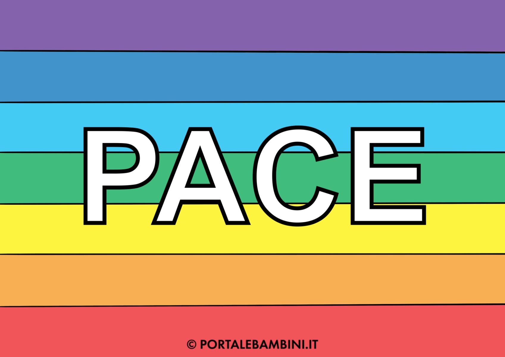 Disegni sulla Pace da Colorare