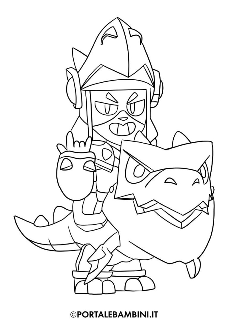 Disegni di Brawl Stars da Colorare