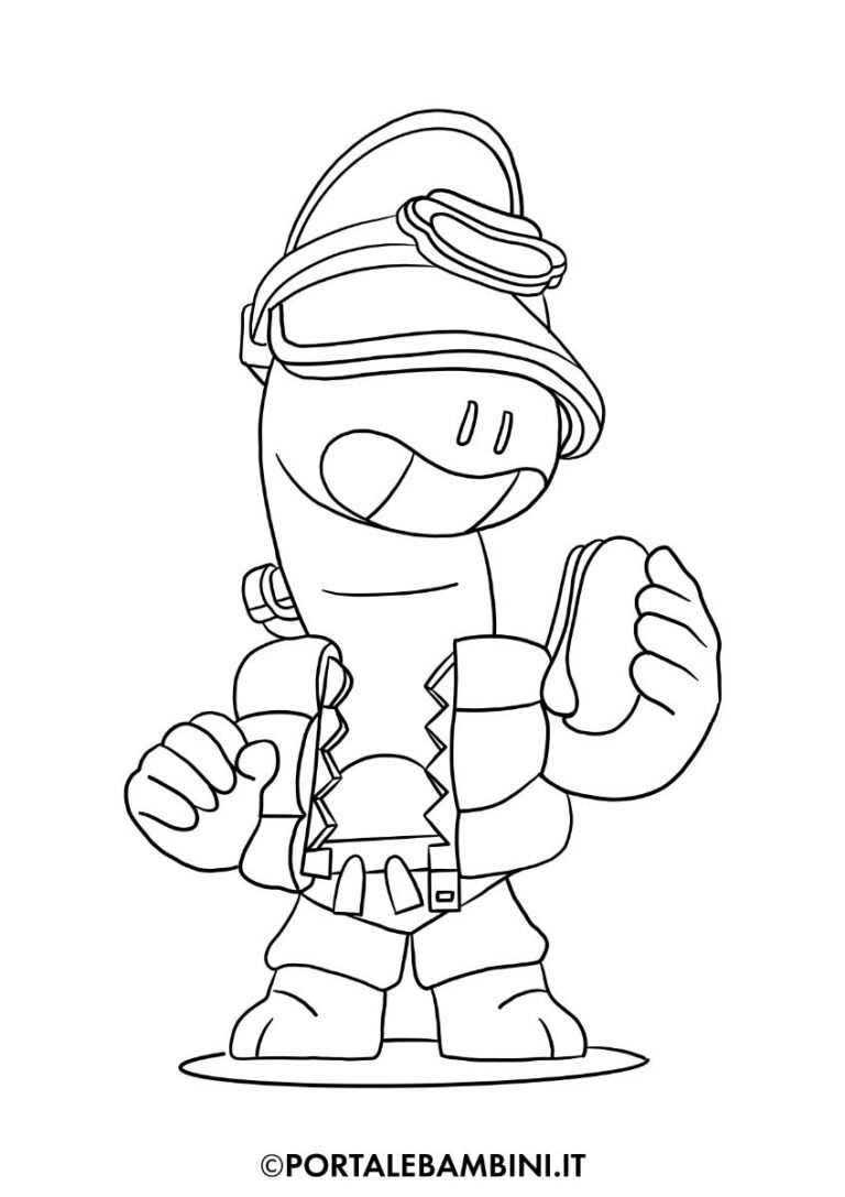 Disegni di Brawl Stars da Colorare