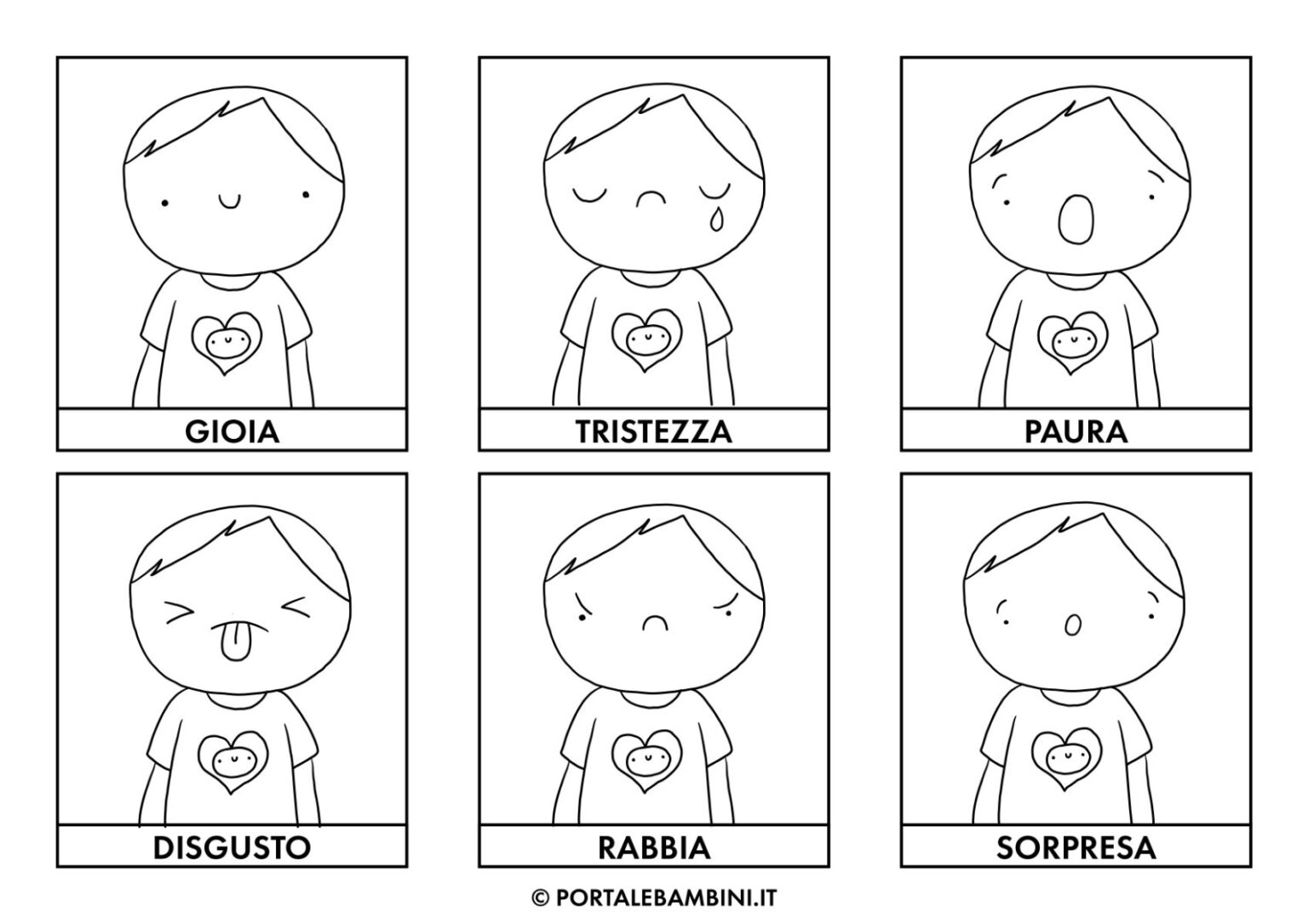 termometro delle emozioni da stampare