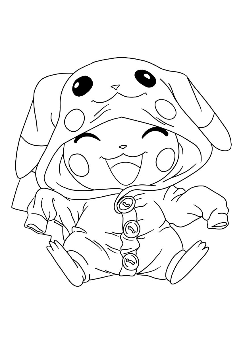 Disegni Pikachu Da Colorare Stampa Gratis Disegni Pikachu Da Colorare Stampa Gratis
