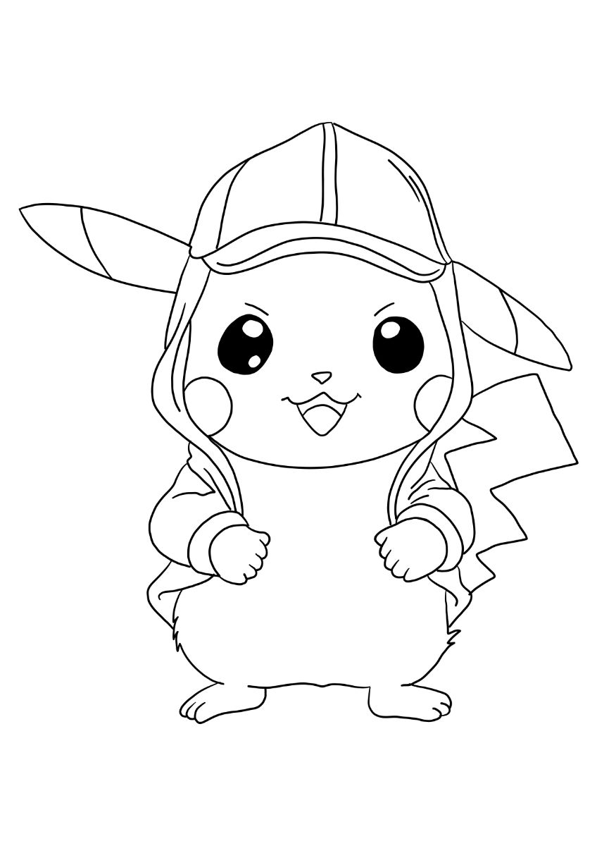 Disegni Pikachu Da Colorare Stampa Gratis Disegni Pikachu Da Colorare Stampa Gratis