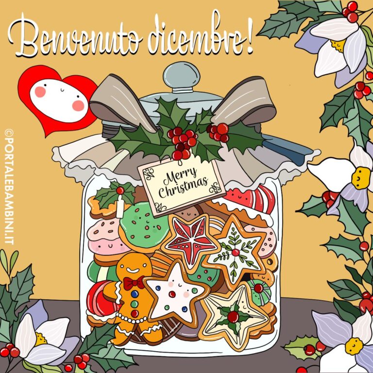 Buongiorno Dicembre. Benvenuto Dicembre | portalebambini.it