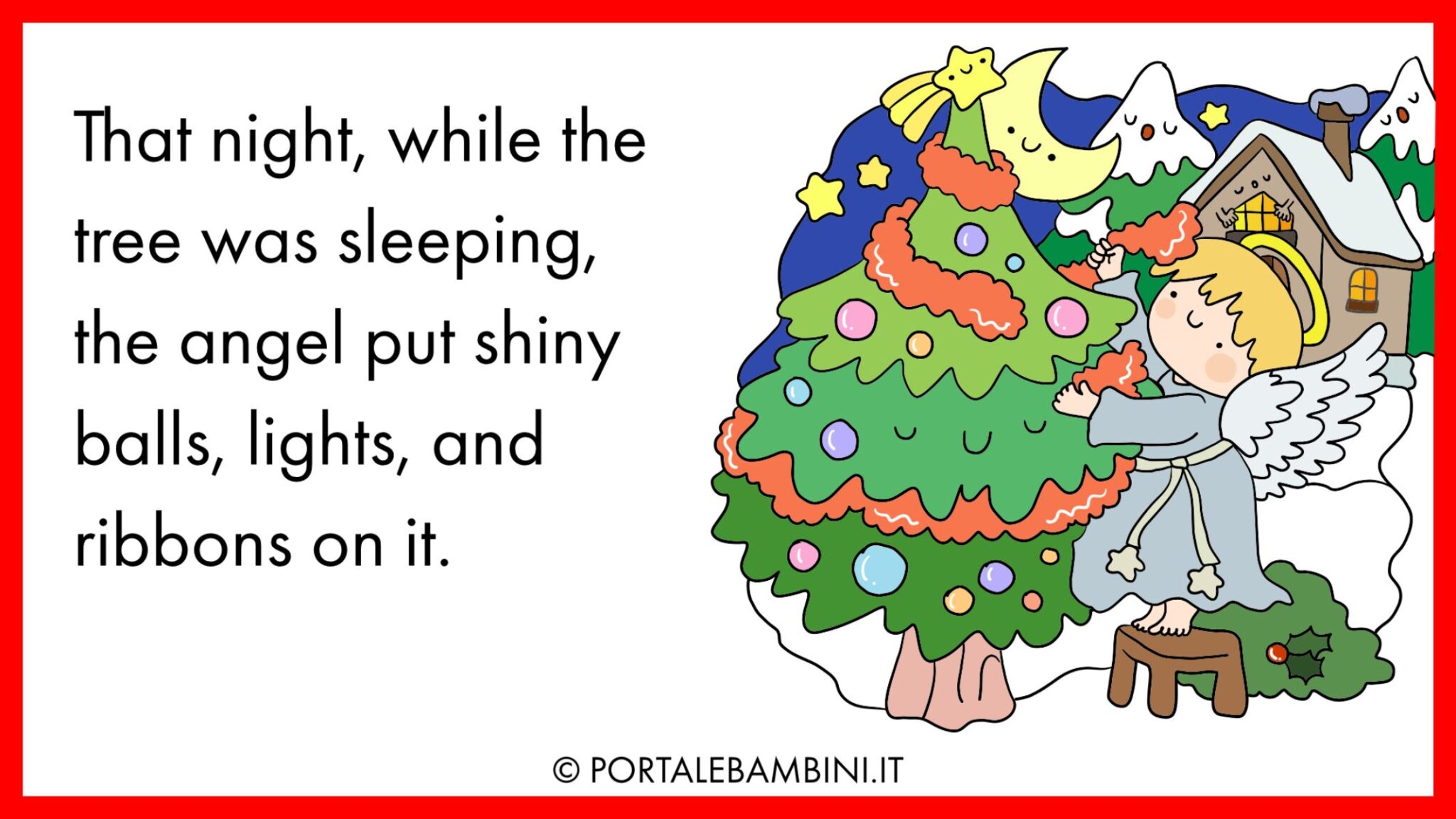alberi di natale in inglese